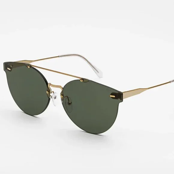SUPER by RETROSUPERFUTURE Tuttolente Giaguaro Sunglasses with Green Zeiss Lenses RetroSuperFuture Tuttolente Giaguaro 2N0/L SP18 Sunglasses  main image 2